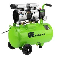 Компрессор безмаслянный малошумный МБ 1100/24,1100 Вт, 24 л, 170 л/мин Сибртех купить в Москве с доставкой по всей России | ProtosMarket.ru