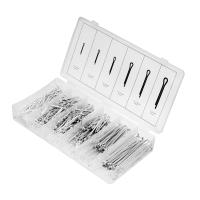 Набор шплинтов, S головки х L: 1.6 х 25.2, 3 х 25.2, 3 х 38, 3, 1 х 32, 3, 1 х 50.4 х 63 мм, 555 предметов Сибртех купить в Москве с доставкой по всей России | ProtosMarket.ru
