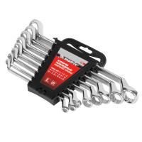 Набор ключей накидных 8 шт, 6-22мм, CrV, Elliptical, зеркальное хромирование Matrix купить в Москве с доставкой по всей России | ProtosMarket.ru