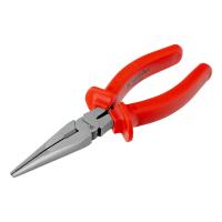 Длинногубцы прямые Econom, 180 мм, шлифованные, пластмассовые рукоятки Matrix купить в Москве с доставкой по всей России | ProtosMarket.ru