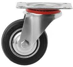 Колесо поворотное резина SC 97 85 мм (F) купить в Москве с доставкой по всей России | ProtosMarket.ru