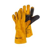 Краги кожаные термостойкие FOXWELD Янтарь КС-04 купить в Москве с доставкой по всей России | ProtosMarket.ru