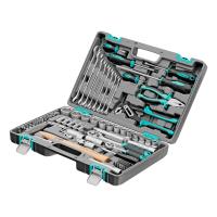 Набор инструментов, 1/2", 1/4", CrV, пластиковый кейс 76 предметов Stels