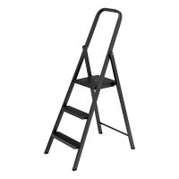 Стремянка 3 ступени, компактная, стальная Сибртех