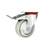 Колесо поворотное полипропилен SRCnb 63 160 мм с торозом (F) купить в Москве с доставкой по всей России | ProtosMarket.ru