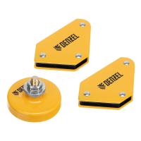 Набор из 2 магнитных сварочных фиксаторов и магнитной клеммы "масса" Denzel купить в Москве с доставкой по всей России | ProtosMarket.ru