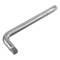 Вороток Г-образный, 300*100 мм, квадрат 3/4", CrV, матовый хром Denzel купить в Москве с доставкой по всей России | ProtosMarket.ru