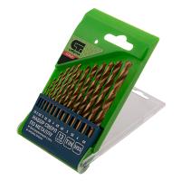 Набор нитридтитановых сверл по металлу, 1.5-6.5 мм. (через 0.5 мм.+3.2 мм, 4.8 мм.) НSS 13 шт Сибртех купить в Москве с доставкой по всей России | ProtosMarket.ru