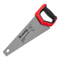 Ножовка по дереву, 400 мм, зуб 2D, каленый крупный зуб 5-6 TPI, двухкомпонентная рукоятка Matrix по ценам производителя в Казани с доставкой по всей России