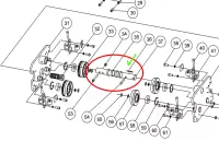 Вал для каретки на ТЭЦ 500кг на двутавр шириной до 178мм купить в Москве с доставкой по всей России | ProtosMarket.ru