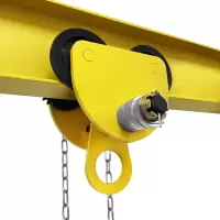 Каретка ручная 1т 6м тип GCL тележка на двутавр с ручным приводом купить в Москве с доставкой по всей России | ProtosMarket.ru