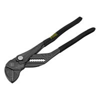 Клещи переставные, кнопочный механизм, обливные рукоятки, сантехнические, 250 мм Denzel купить в Москве с доставкой по всей России | ProtosMarket.ru