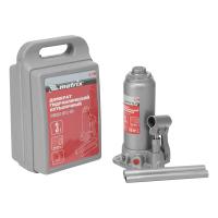 Домкрат гидравлический бутылочный, 3 т, высота подъема 194-372 мм, в пластиковый кейсе Matrix купить в Москве с доставкой по всей России | ProtosMarket.ru