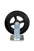 Колесо большегрузное неповоротное FCd 80 200 мм обрезиненное (N) купить в Москве с доставкой по всей России | ProtosMarket.ru