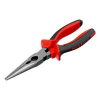 Длинногубцы прямые, 200 мм, хром-ванадий, двухкомпонентные рукоятки Matrix купить в Москве с доставкой по всей России | ProtosMarket.ru