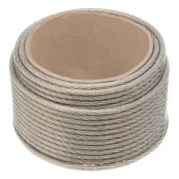 Трос металлополимерный прозрачный ПР-6.0, толщина 6.0 мм, моток 20 метров Сибртех купить в Москве с доставкой по всей России | ProtosMarket.ru