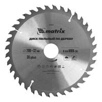 Пильный диск по дереву, 200 х 32 мм, 36 зубьев, кольцо 30/32 Matrix Professional купить в Москве с доставкой по всей России | ProtosMarket.ru