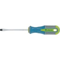 Отвертка, SL6 х 150 мм, CrV, трехкомпонентная рукоятка Сибртех