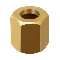Гайка накидная М12х1,25, латунь купить в Москве с доставкой по всей России | ProtosMarket.ru