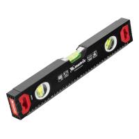 Уровень алюминиевый, усиленный, фрезерованный, 3 глазка, 400 мм Matrix купить в Москве с доставкой по всей России | ProtosMarket.ru