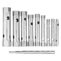 Набор ключей трубчатых торцевых, 6 - 22 мм, вороток, оцинкованные, 9 шт. Sparta купить в Москве с доставкой по всей России | ProtosMarket.ru