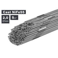 Пруток сварочный TIG, чугун (Cast NiFe55), Ø 2,0 мм, 5 кг купить в Москве с доставкой по всей России | ProtosMarket.ru