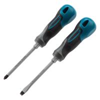 Набор отверток комбинированный 2 шт, S2, трехкомпонентная рукоятка Gross купить в Москве с доставкой по всей России | ProtosMarket.ru