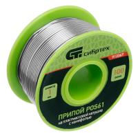 Припой с канифолью, D 1 мм, 100 г, POS61, на пластмассовой катушке Сибртех купить в Москве с доставкой по всей России | ProtosMarket.ru