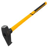 Колун-кувалда 3000 г, кованая, фибергласовая  рукоятка c TPR покрытием, 880 мм Denzel купить в Москве с доставкой по всей России | ProtosMarket.ru