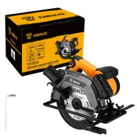 Дисковая (циркулярная) пила DEKO CS1250-D, 1250Вт, 165мм диск