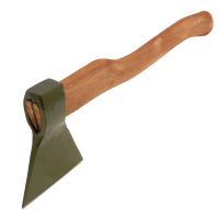 Топор кованный, в сборе, 1200/1550 г, деревянное топорище, 500 мм, Б3 Сибртех купить в Москве с доставкой по всей России | ProtosMarket.ru