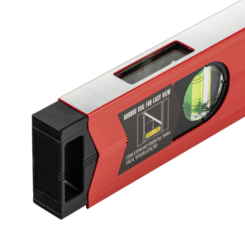 Уровень алюминиевый магнитный, 800 мм, фрезерованный, 3 глазка (1 зеркальный) усиленный Matrix по ценам производителя в Казани с доставкой по всей России