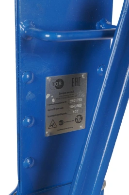 Домкрат реечный TOR ДР 10000 10 т с обрезиненной ручкой по ценам производителя в Казани с доставкой по всей России