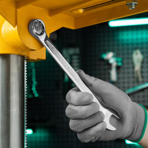 Ключ комбинированный, 19 мм, CrV, антислип Stels по ценам производителя в Казани с доставкой по всей России