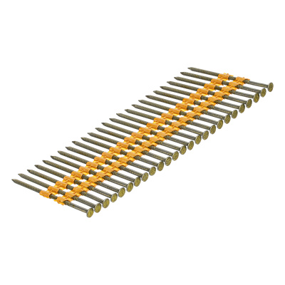 Гвозди для пнев. нейлера (крашен.) длина - 75 мм, диам. - 3,05 мм, 2000 шт. Denzel купить в Москве с доставкой по всей России | ProtosMarket.ru