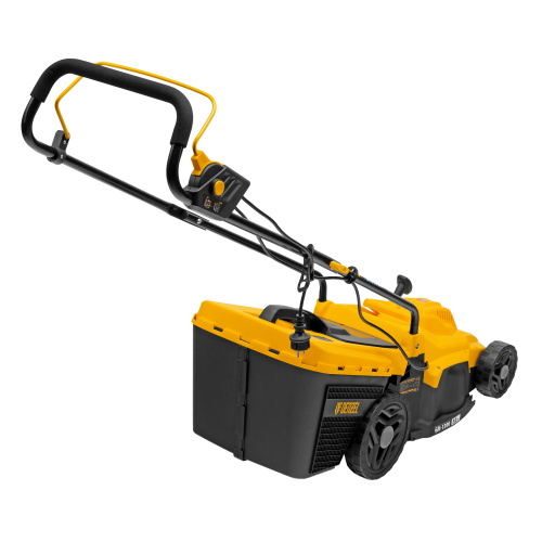 Газонокосилка электрическая GM-1300, 1300 Вт, шир. 32 см, 5 уров., травосб. 35 л Denzel купить в Москве с доставкой по всей России | ProtosMarket.ru