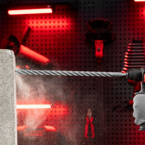 Бур по бетону, 18 x 400 мм, SDS PLUS c крестовой пластиной MATRIX по ценам производителя в Казани с доставкой по всей России