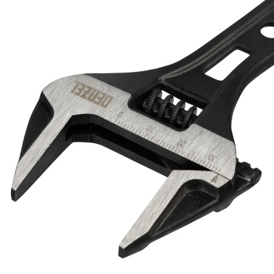 Ключ разводной, 200 мм, CrV, кованый Denzel по ценам производителя в Казани с доставкой по всей России