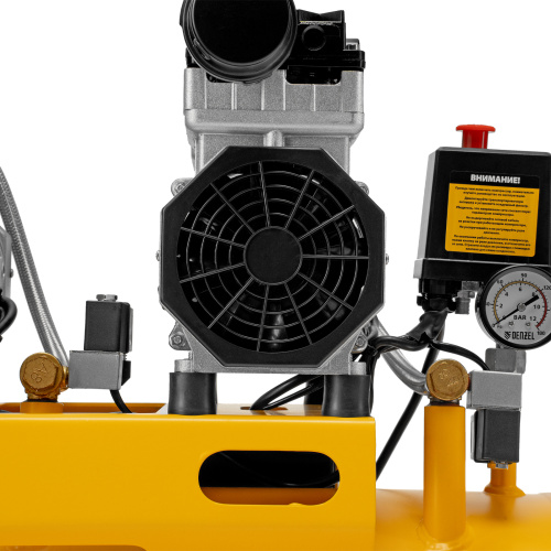 Компрессор безмасляный, малошумный DLS 1500/50, 1500 ВТ, 2x750, 50 л, 260 л/мин Denzel купить в Москве с доставкой по всей России | ProtosMarket.ru