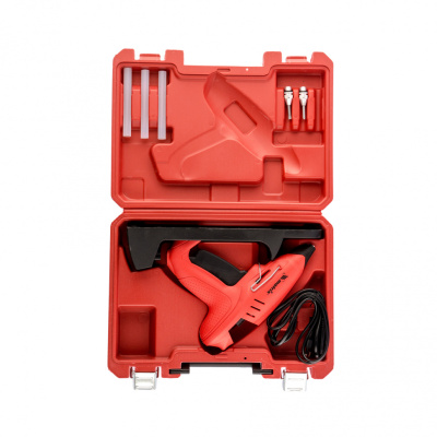 Клеевой пистолет 11 мм, подставка, кейс, 20 (160) Вт, 16 г/мин, регулятор 150-200° Matrix купить в Москве с доставкой по всей России | ProtosMarket.ru