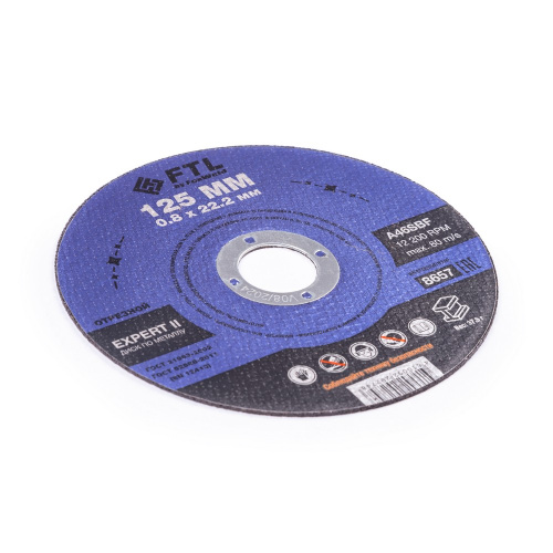 Круг отрезной по металлу FTL Expert II 125 х 0,8 х 22,2 мм A46SBF по ценам производителя в Казани с доставкой по всей России
