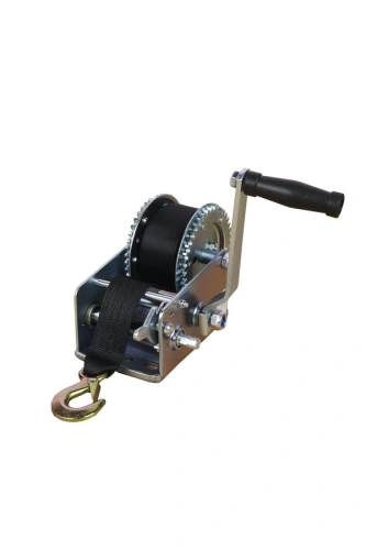 Лебедка ручная барабанная с лентой  1т 20 м оцинкованная TOR LHW по ценам производителя в Казани с доставкой по всей России