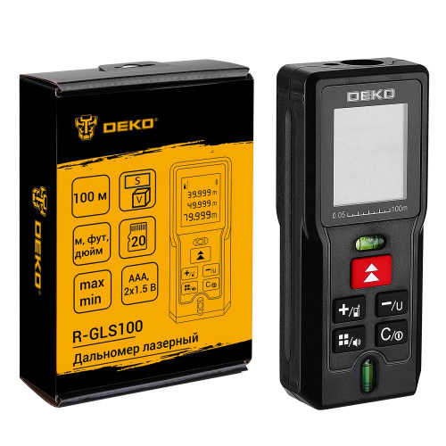 Дальномер лазерный DEKO R-GLS100 купить в Москве с доставкой по всей России | ProtosMarket.ru