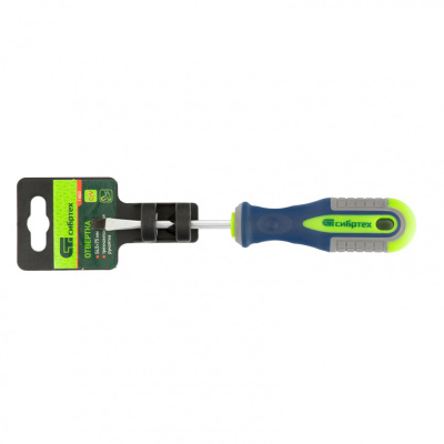 Отвертка, SL5 х 75 мм, CrV, трехкомпонентная рукоятка Сибртех купить в Москве с доставкой по всей России | ProtosMarket.ru