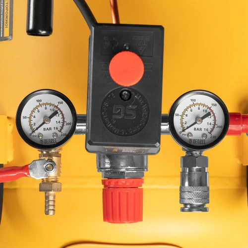 Компрессор воздушный BCW3000-T/100, ременный привод, 3.0 кВт, 100 литров, 520 л/мин Denzel по ценам производителя в Казани с доставкой по всей России