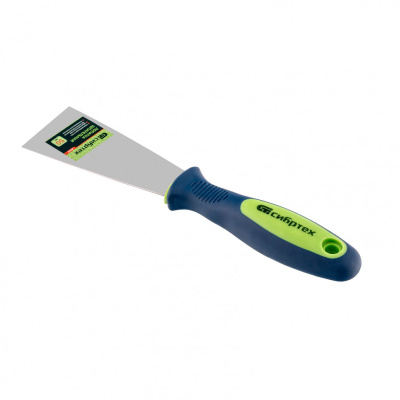 Шпательная лопатка из нержавеющей стали, 50 мм, двухкомпонентная ручка Сибртех купить в Москве с доставкой по всей России | ProtosMarket.ru