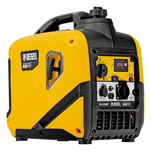 Генератор инверторный GS-2200iS, 2,2 кВт, 230 В, закрытый корпус, ручной старт DENZEL купить в Москве с доставкой по всей России | ProtosMarket.ru