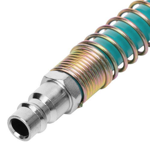 Шланг спиральный воздушный 8 х 12 мм, 18 бар, с быстросъемными соединениями, 10м Stels купить в Москве с доставкой по всей России | ProtosMarket.ru