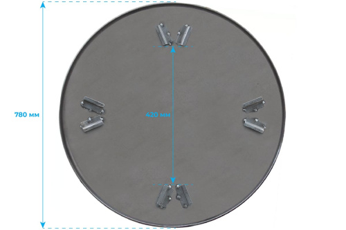 Диск для DRD1600L,1600H (D=780) купить в Москве с доставкой по всей России | ProtosMarket.ru