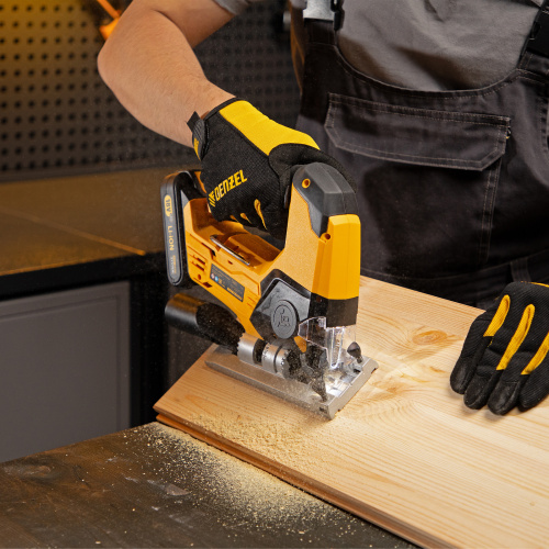 Лобзик аккумуляторный CJ-80-0, 18В Li-Ion Denzel купить в Москве с доставкой по всей России | ProtosMarket.ru